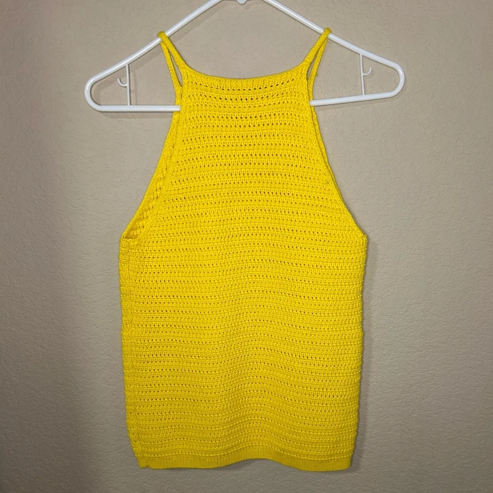 Banana Republic Halter Neck Sweater Tank Top small - Picture 4 of 6